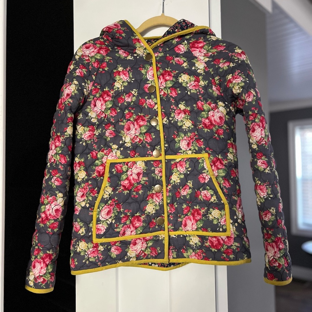 ModCloth quilted floral jacket